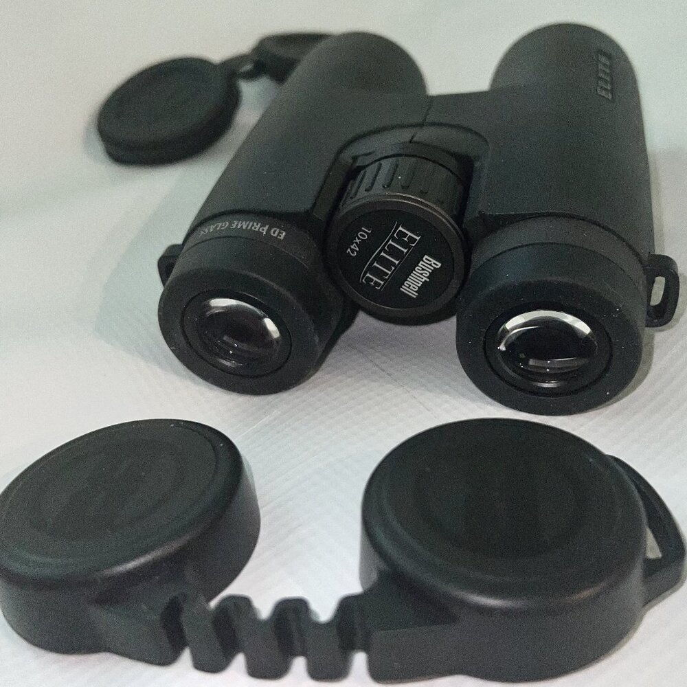 Bushnell Elite 10x42 ED Binoculars – Like New, Unused – USA Assembled